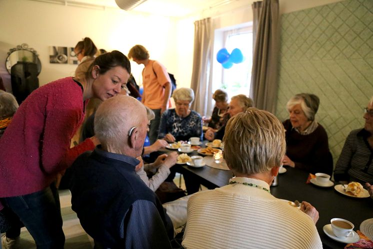 Invigning av trygghetsboende