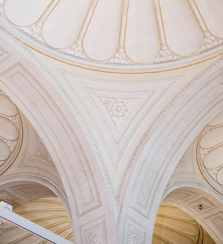 Decorated ceiling