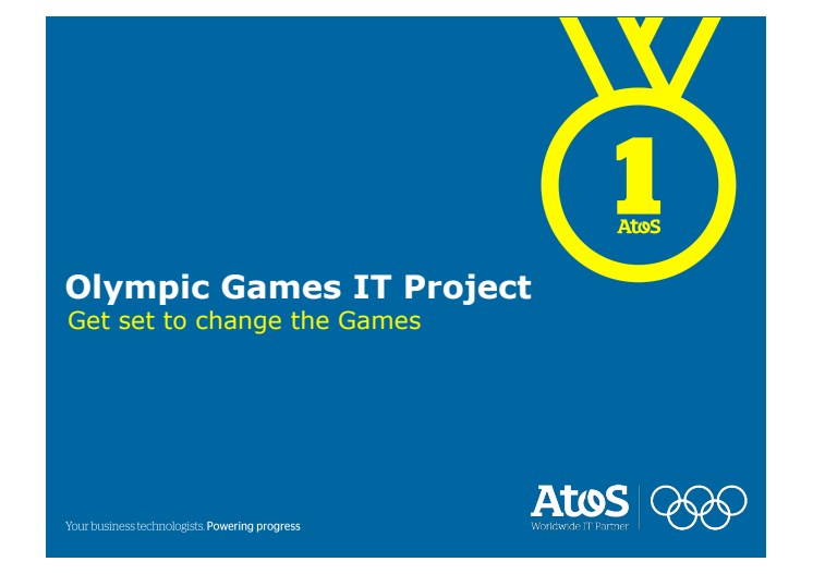 Get Set to Change the Games with Atos Business Solutions