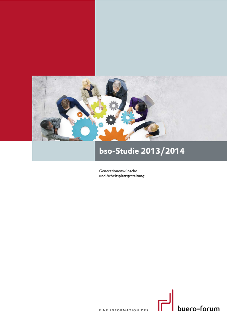 bso-Studie 2013/2014 - Generationenwünsche und Arbeitsplatzgestaltung 