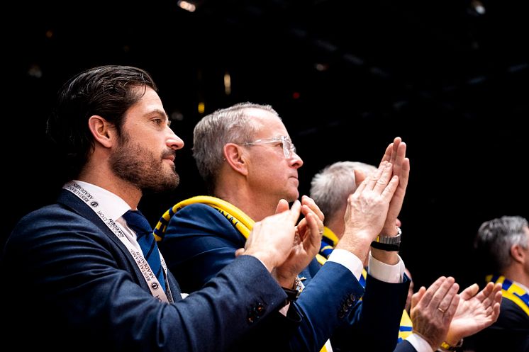 HKH Prins Carl Philip och Fredrik Eriksson - Bocuse d'Or Sweden 2023