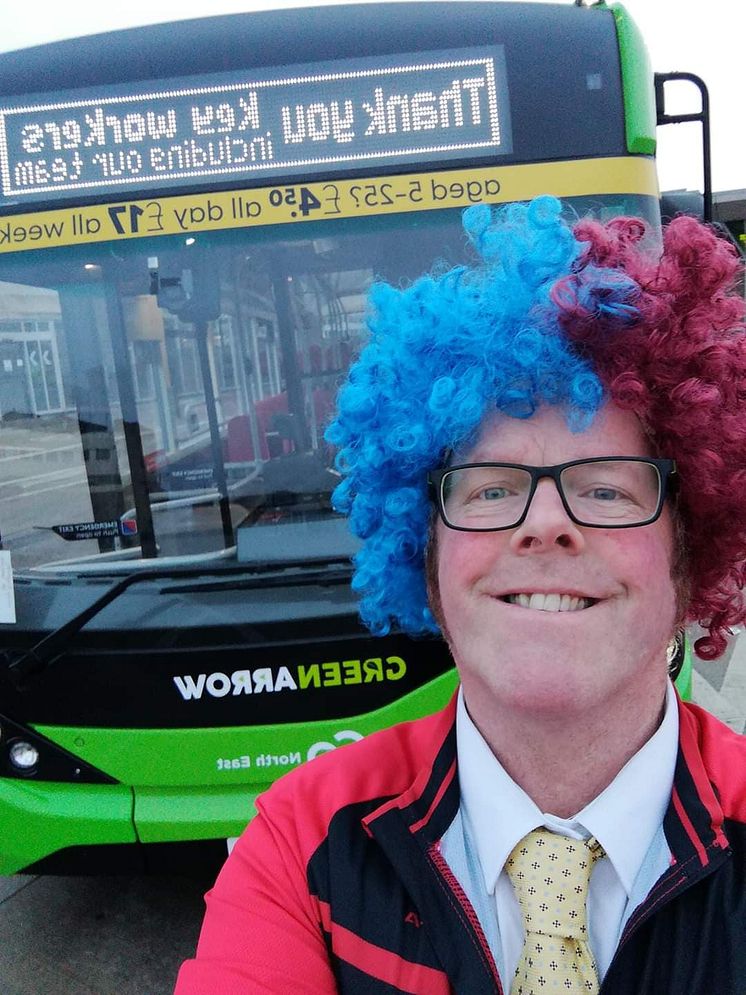 Go North East bus drivers set to wear red, white and blue to commemorate VE Day