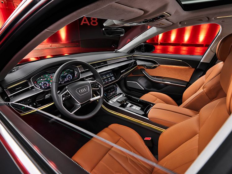 Audi A8 cockpit