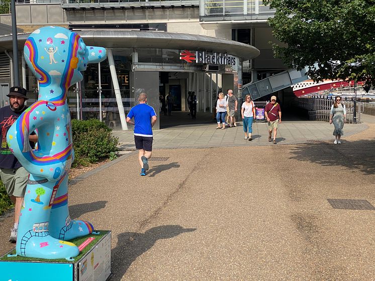 Thameslink's Morph at Blackfriars Station