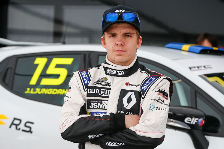 Julius Ljungdahl. Foto: Tony Welam/STCC