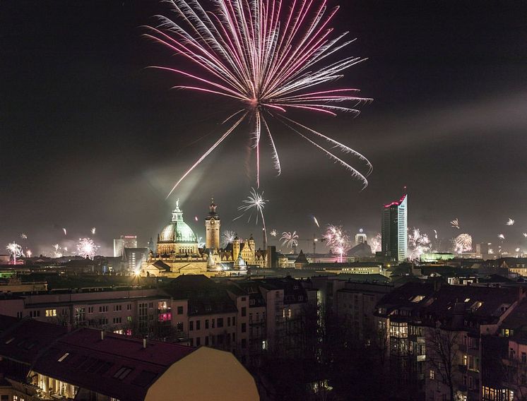 Leipzig gehört zu den beliebtesten Zielen der Deutschen für den Jahreswechsel
