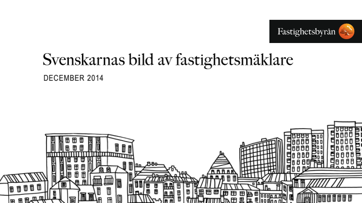 Undersökningsresultat: Förtroende för mäklare