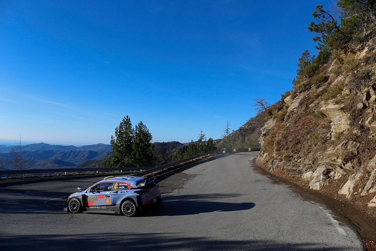 Hyundai Motorsport - 2018 Rallye Monte-Carlo.