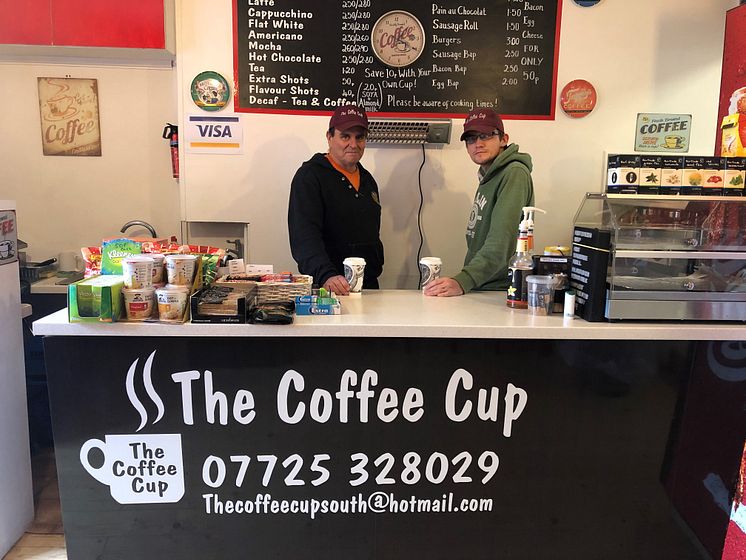 The Coffee Cup at Pulborough station