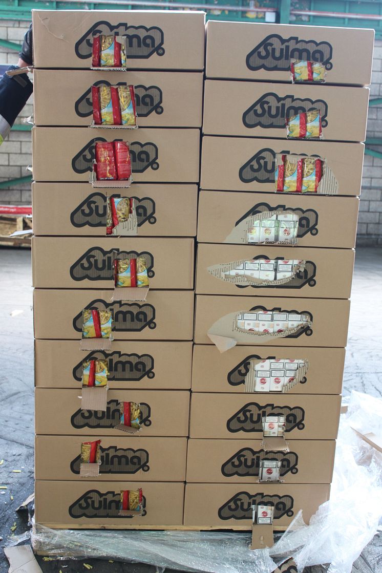 Pallets of pasta cigarette smuggler jailed