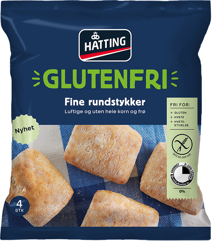 Hatting Glutenfri Fine rundstykker