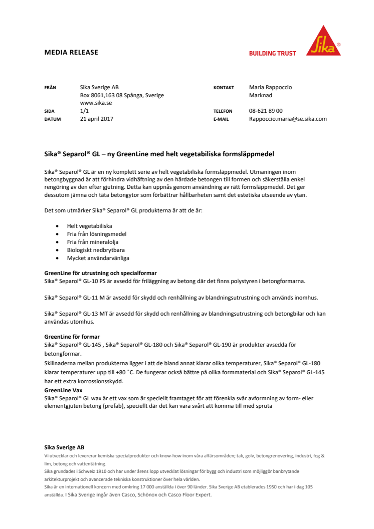Helt naturliga formoljor