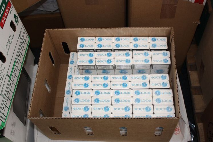 LON 13/15 Cigarettes Seized