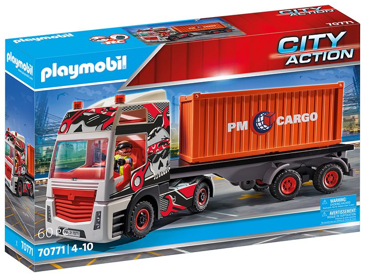 LKW mit Anhänger (70771) von PLAYMOBIL