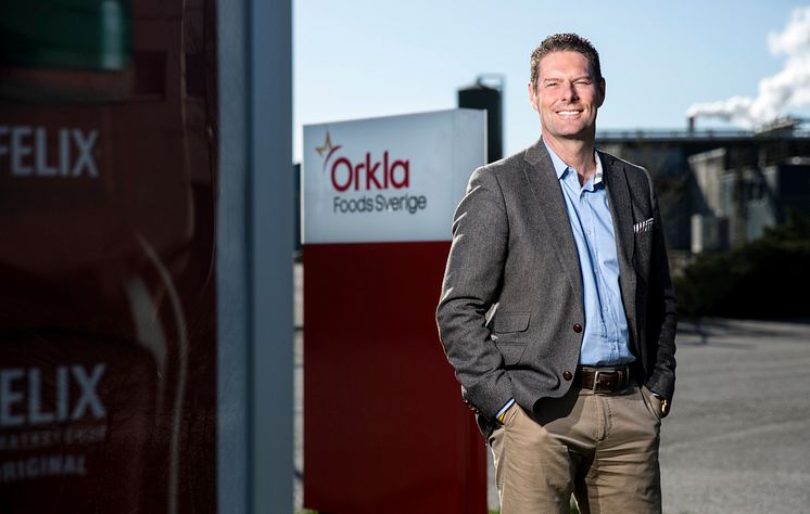 Patrik Andersson, VD, Orkla Foods Sverige