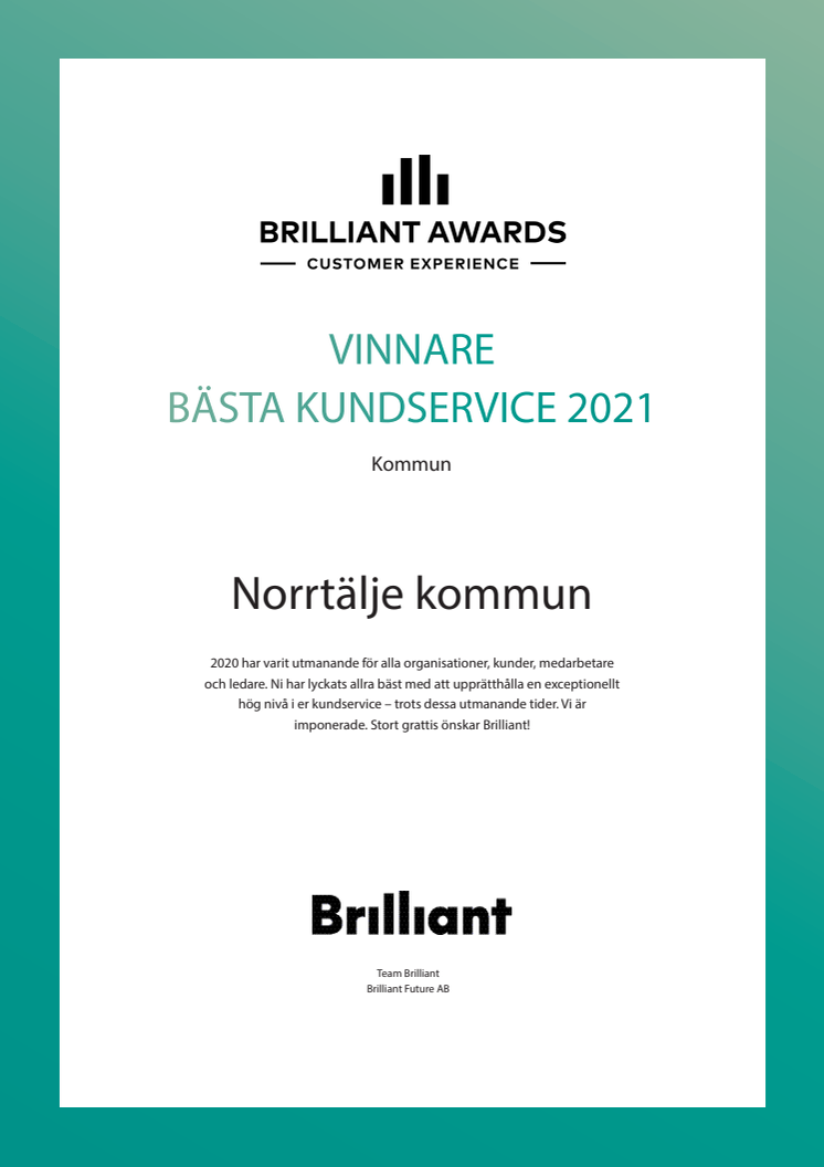 Diplom Bästa kundservice Norrtälje kommun 2021.pdf