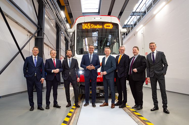 Präsentation des neuen B-Wagen