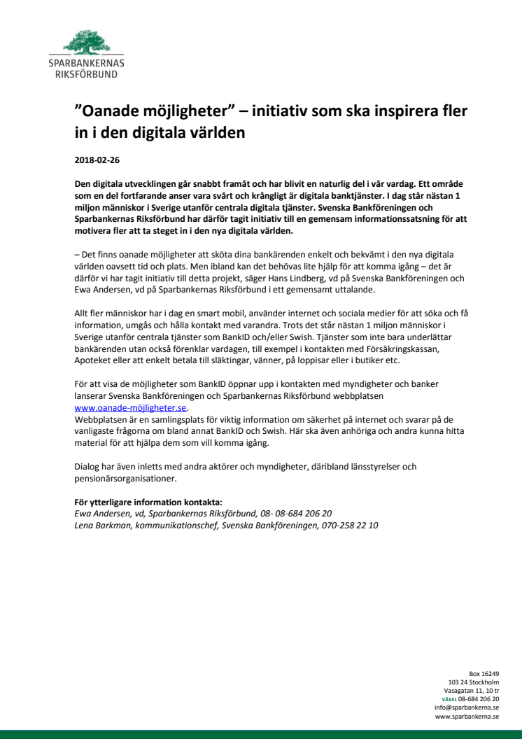 ”Oanade möjligheter” – initiativ som ska inspirera fler in i den digitala världen