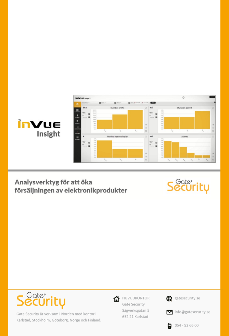 PDF: Analysverktyg för att öka försäljningen av elektronikprodukter