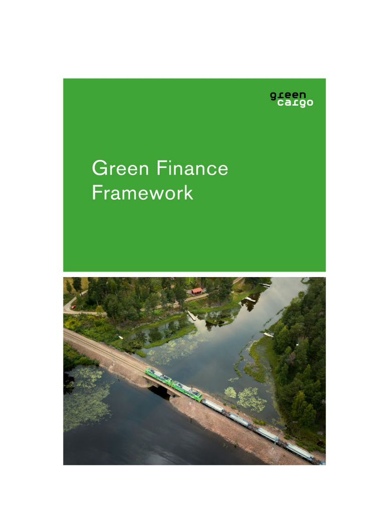 Green Finance Framework - report Q1 2021