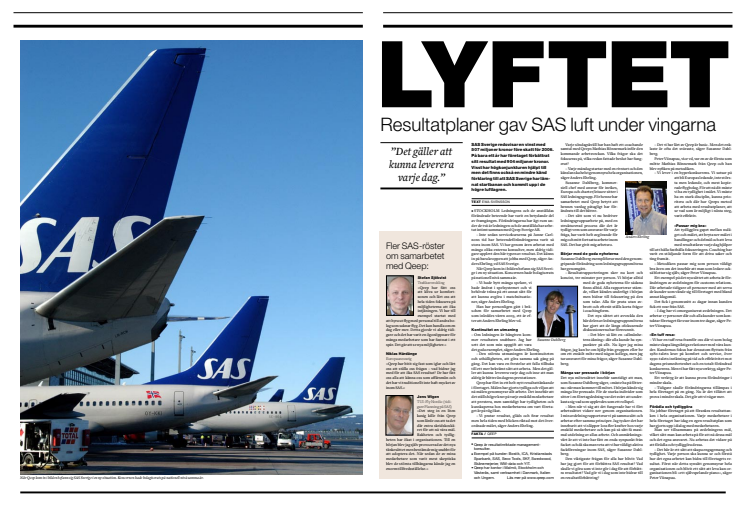 Case: SAS Sverige & Qeep Consulting