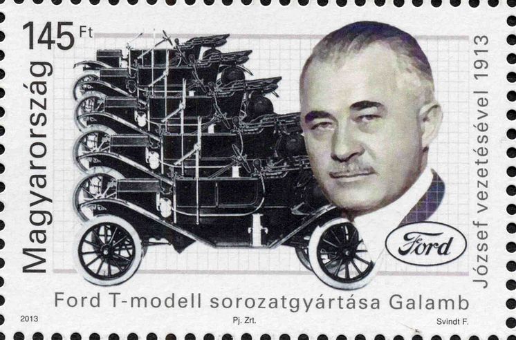 Magyar Örökség Díjat kapott Galamb József, a Ford T modell főkonstruktőre