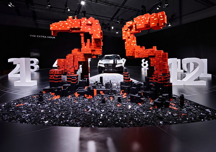 “The extra hour” installation by Audi and the LEGO® Group at Design Miami/