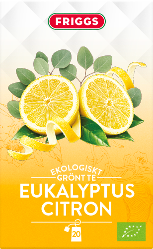 Friggs ekologiskt grönt te Eukalyptus Citron