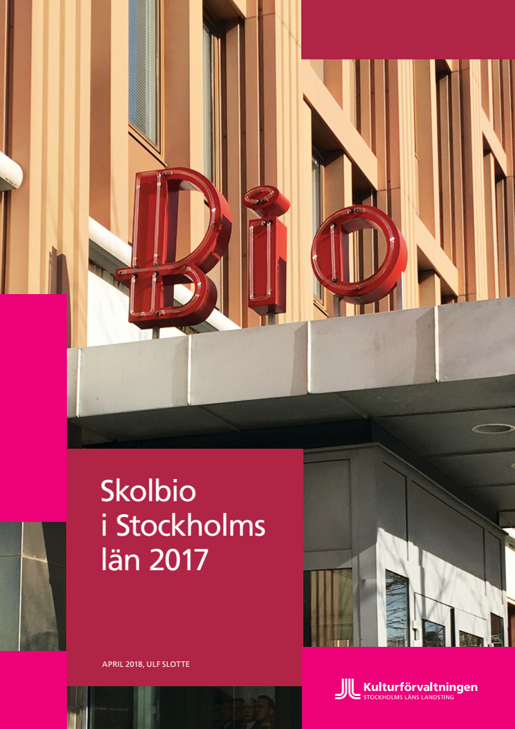 Film Stockholm har kartlagt skolbioverksamheten i Stockholms län