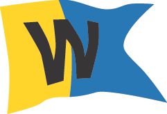 Waxholmsbolagets logotype utan text