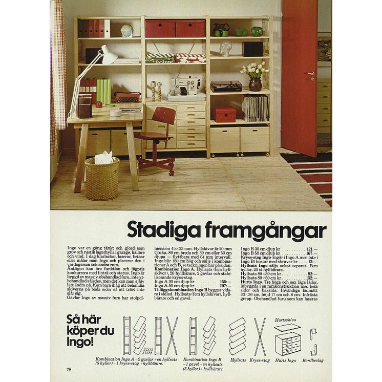 INGO: IKEA katalogside 1977