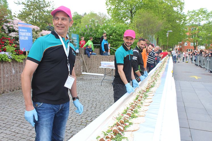 Världsrekord i falafel, Hjällbo 2019