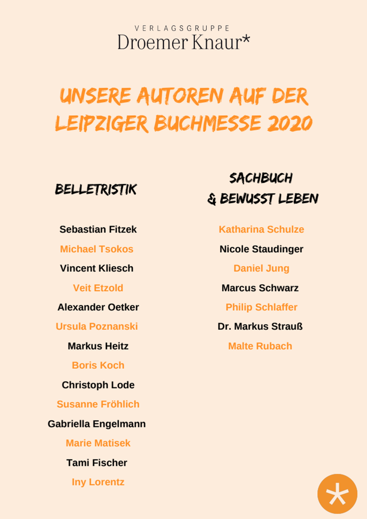 Unsere Autoren auf der Leipziger Buchmesse