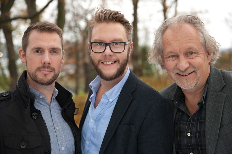 Anders Härén, Carl-Johan Bergman och Hans Lindeberg, MittMedia - Nominerade till Årets Förnyare 2014