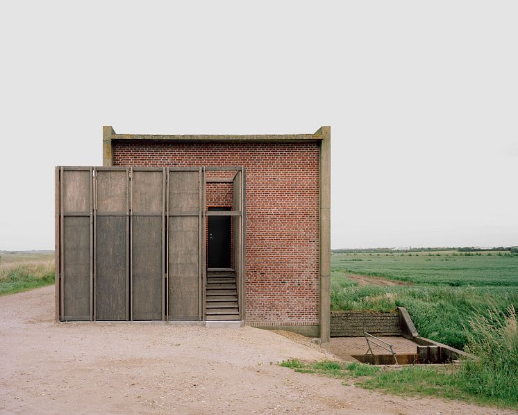 Johansen Skovsted Arkitekter. Pumpestation ved Skjern Å.