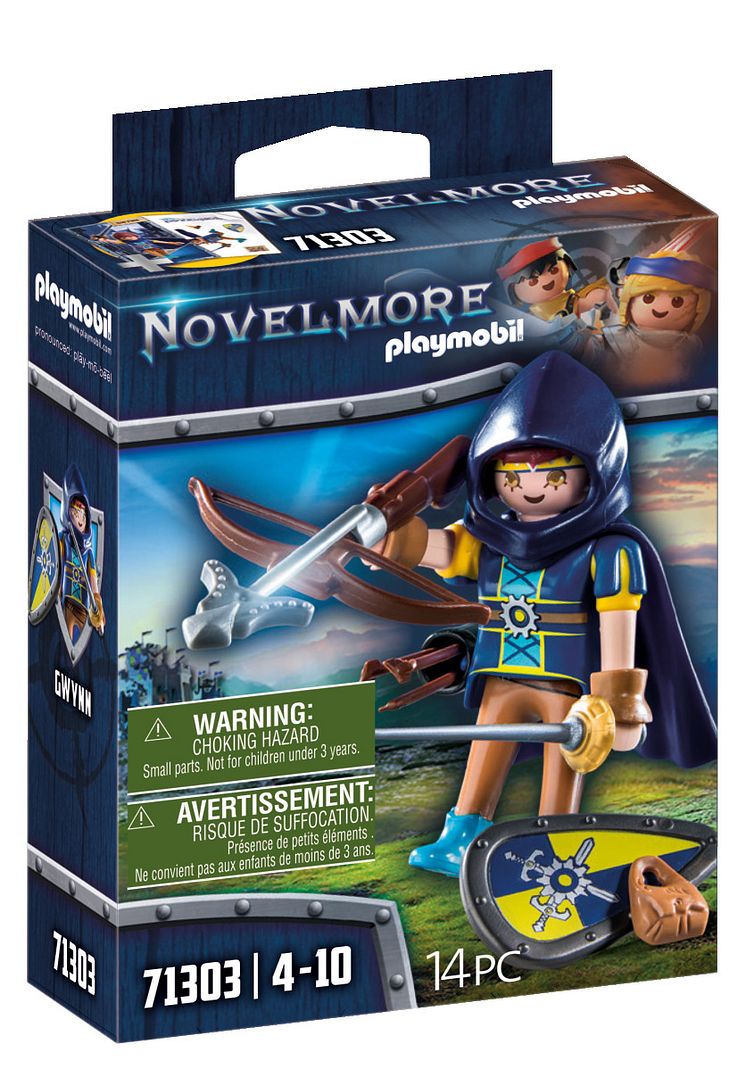 Novelmore - Gwynn mit Kampfausrüstung (71303) von PLAYMOBIL