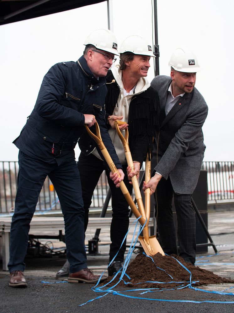 Knut Rost, Petter Stordalen och Hans Lindberg