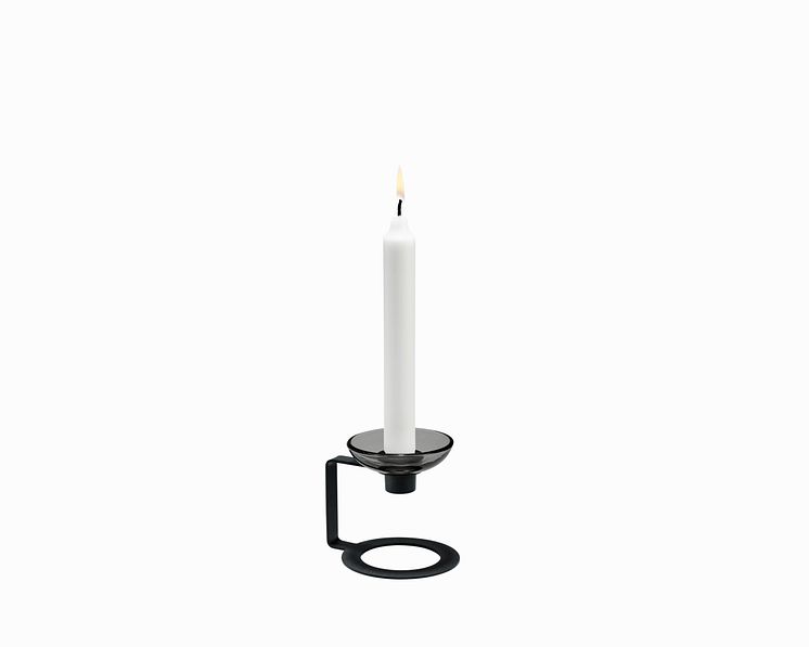 Holmegaard_LUMI candle holder 9cm_249.95DKK