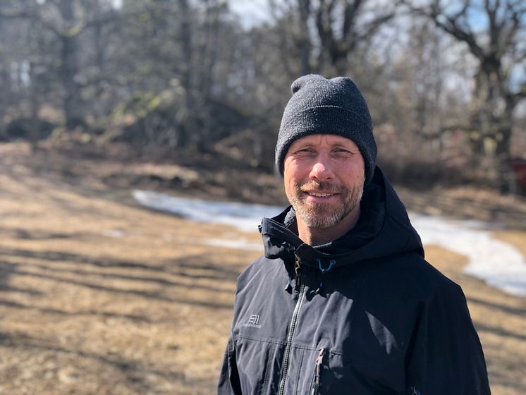 Robert Hansson, sportchef puckel