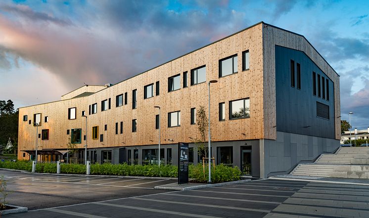 Hoppernskole. Foto: Helge Eek