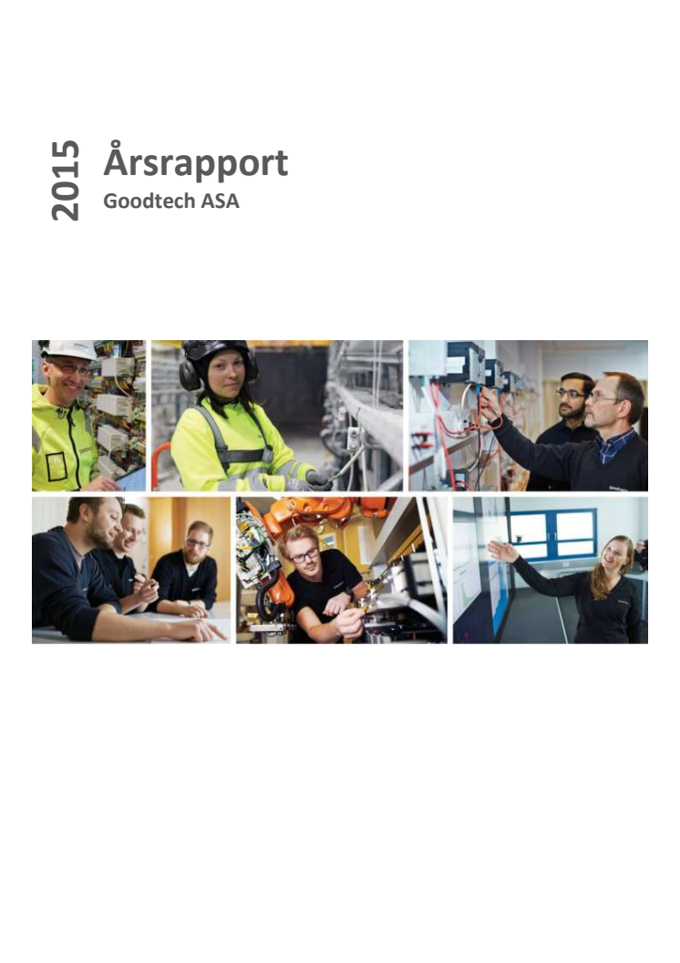 Goodtech årsrapport 2015