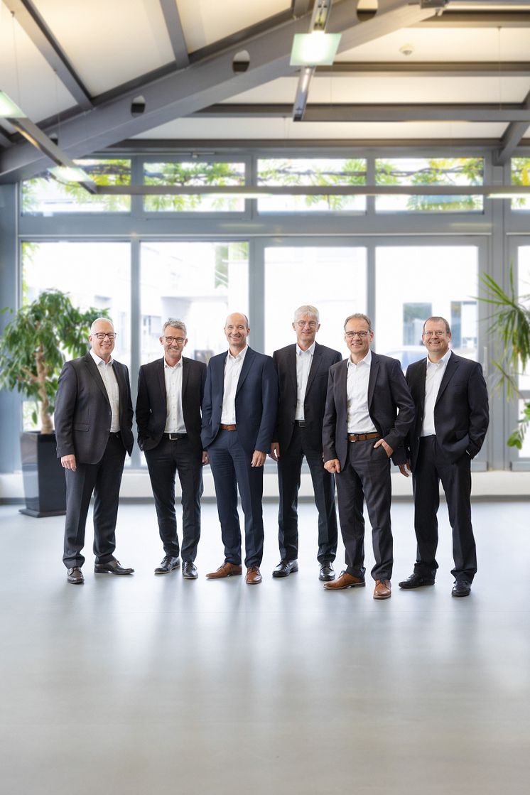 Geschäftsleitung Umicore Galvanotechnik (Gruppenbild)