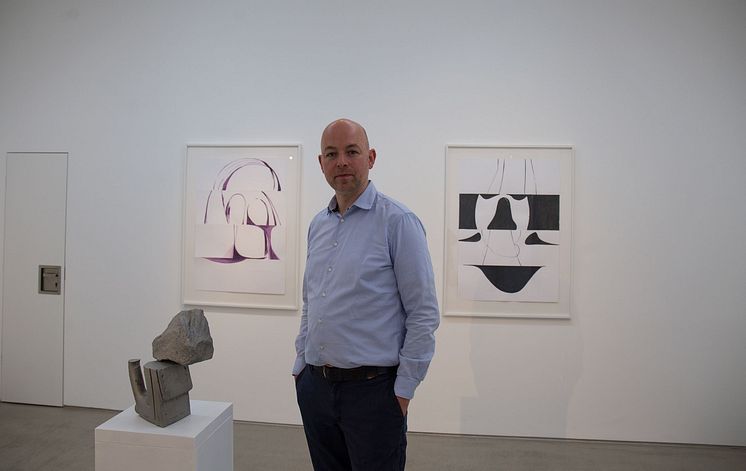 Benjamin Houlihan in der Ausstellung Egostate (G2 Kunsthalle) - Foto: Elli Flint