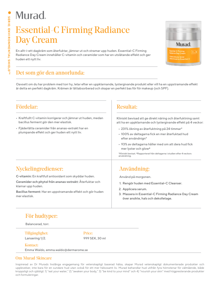 Press release Essential-C Firming Radiance Day Cream.pdf