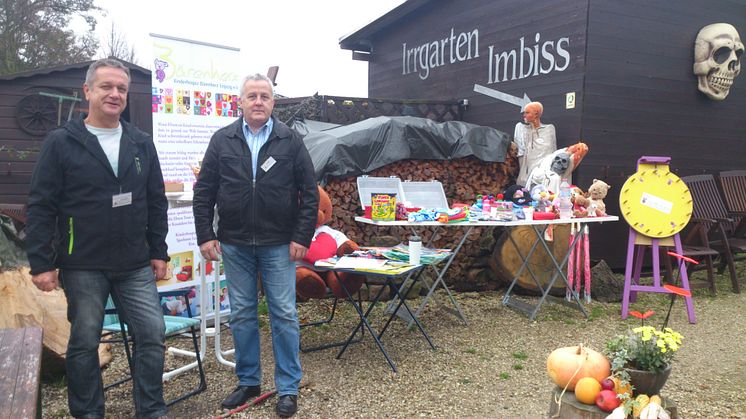 Irrgarten der Sinne feiert zugunsten von Bärenherz