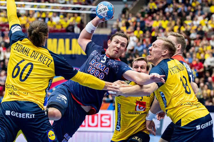 Handbolls-EM Bobby Bannister Malmö Arena