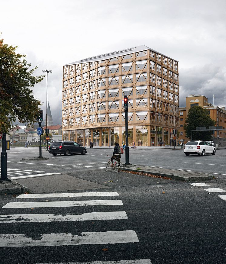 Sveriges första klimatneutrala kontorsbyggnad