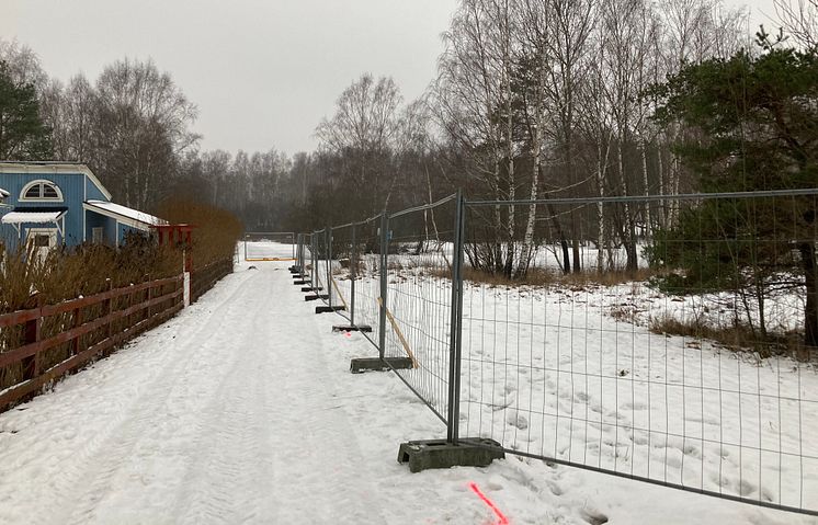 Avspärrat
