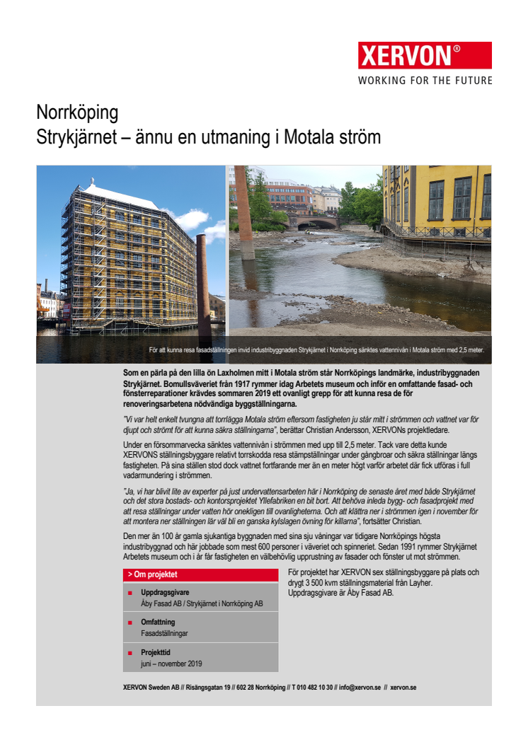 Kundcase: Strykjärnet - ännu en utmaning i Norrköping