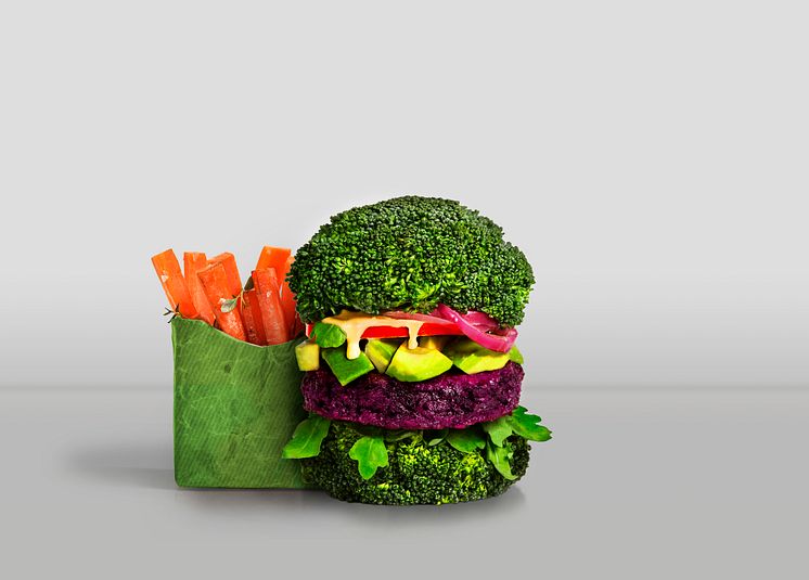 Green burger